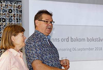 Bild på Gunilla Radn och Jörgen Palm, en kvinna med kort hår och en man med glasögon.