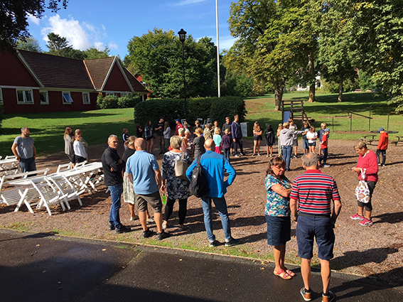 Bild från Barn & familjeläger i Skåne. Bilden är tagen utomhus