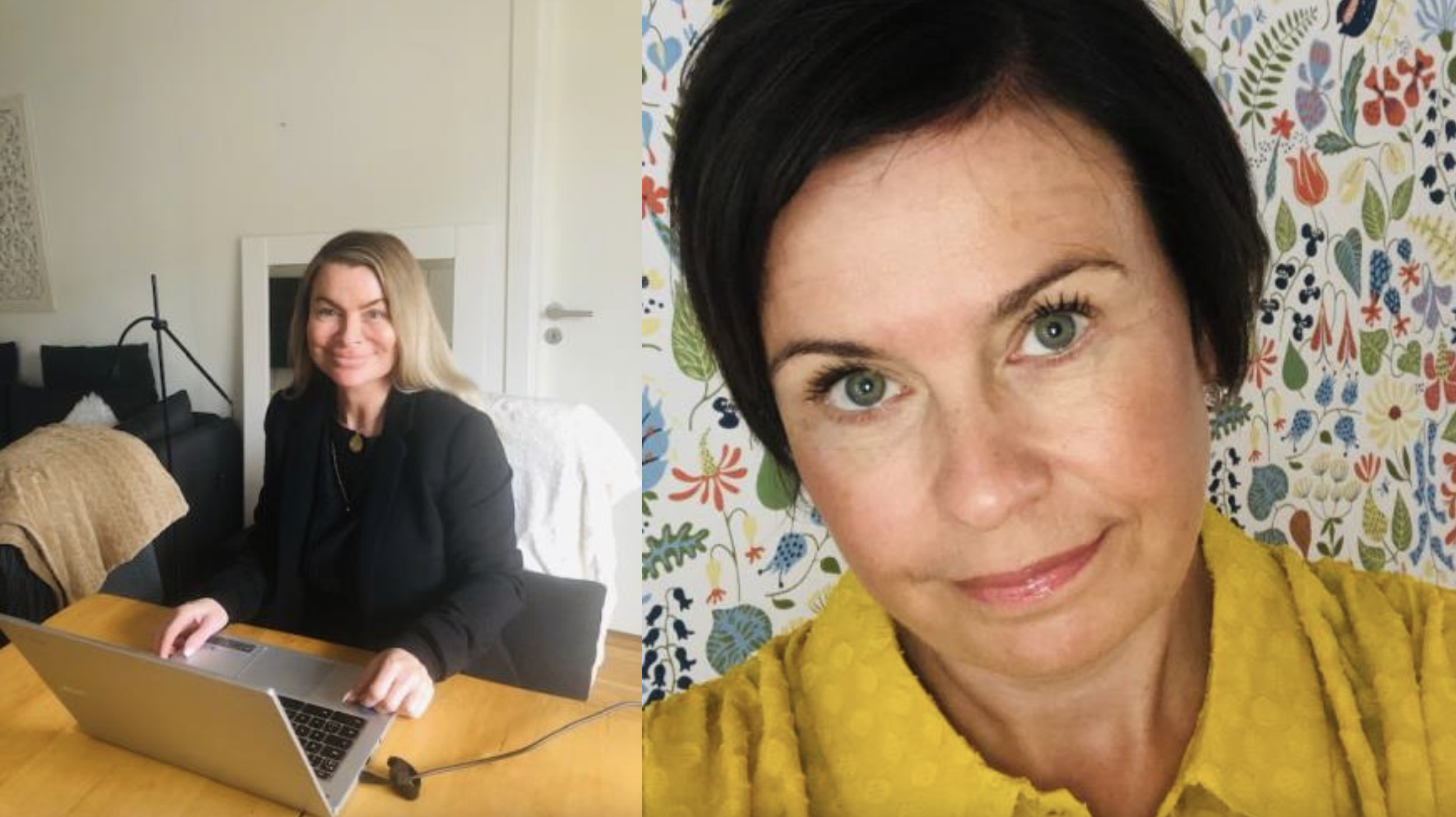 Heidi Wåxberg (till vänster) och Anna Jälknäs är samordnare för pedagogiskt stöd vid Chalmers tekniska högskola och Göteborgs universitet.