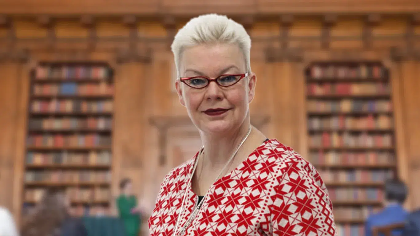 Montage av Helene Ehriander i Bernadottebiblioteket.